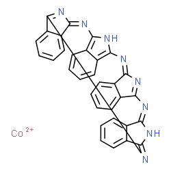 ChemSpider 2D Image | COBALT PHTHALOCYANIN | C32H18CoN8