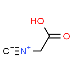 ChemSpider 2D Image | Isocyanoacetic acid | C3H3NO2