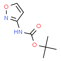 ChemSpider 2D Image | tert-Butyl isoxazol-3-ylcarbamate | C8H12N2O3