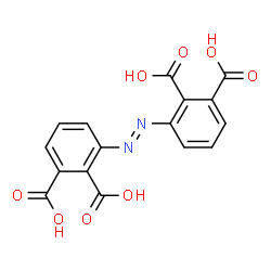 ChemSpider 2D Image | azobenzenetetracarboxylic acid | C16H10N2O8