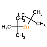 InChI=1/2C4H9.Zn/c2*1-4(2)3;/h2*1-3H3;/rC8H18Zn/c1-7(2,3)9-8(4,5)6/h1-6H3