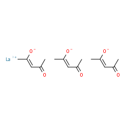 ChemSpider 2D Image | Lanthanum acetylacetonate | C15H21LaO6
