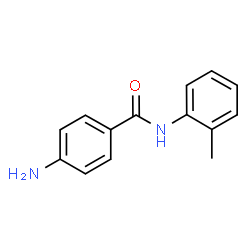 ChemSpider 2D Image | 4-Amino-N-(2-methylphenyl)benzamide | C14H14N2O