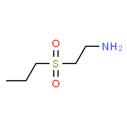 ChemSpider 2D Image | 2-(Propylsulfonyl)ethanamine | C5H13NO2S
