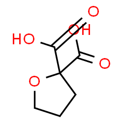ChemSpider 2D Image | Dihydro-2,2(3H)-furandicarboxylic acid | C6H8O5