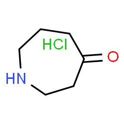 ChemSpider 2D Image | 4-azepanone hydrochloride | C6H12ClNO