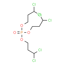 ChemSpider 2D Image | Tris(3,3-dichloropropyl) phosphate | C9H15Cl6O4P