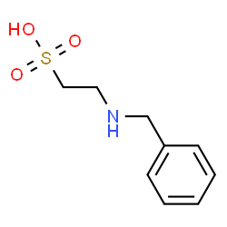 ChemSpider 2D Image | 2-(Benzylamino)ethanesulfonic acid | C9H13NO3S