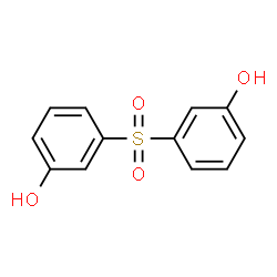 ChemSpider 2D Image | 3,3'-Sulfonyldiphenol | C12H10O4S