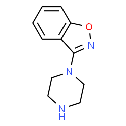 ChemSpider 2D Image | 3-(1-Piperazinyl)-1,2-benzoxazole | C11H13N3O