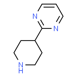 ChemSpider 2D Image | 2-(4-Piperidinyl)pyrimidine | C9H13N3