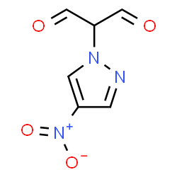 ChemSpider 2D Image | (4-Nitro-1H-pyrazol-1-yl)malonaldehyde | C6H5N3O4