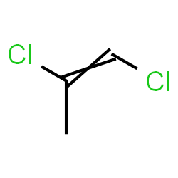 ChemSpider 2D Image | 1,2-Dichloro-1-propene | C3H4Cl2