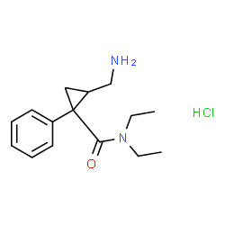ChemSpider 2D Image | levomilnacipran hydrochloride | C15H23ClN2O