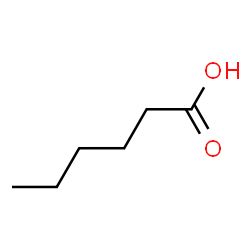 ChemSpider 2D Image | hexanoic acid | C6H11O2
