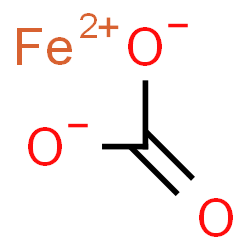 ChemSpider 2D Image | Iron(II) carbonate | CFeO3