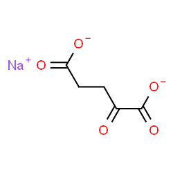 ChemSpider 2D Image | Pentanedioate, 2-oxo-, sodium salt (1:1) | C5H4NaO5