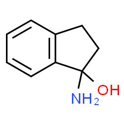 ChemSpider 2D Image | Aminoindanol | C9H11NO