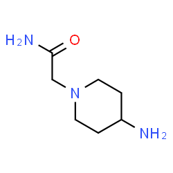 ChemSpider 2D Image | 2-(4-Amino-1-piperidinyl)acetamide | C7H15N3O