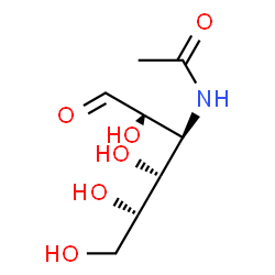 ChemSpider 2D Image | 3-Acetamido-3-deoxy-D-glucose | C8H15NO6