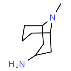 ChemSpider 2D Image | 9-Methyl-9-azabicyclo[3.3.1]nonan-3-amine | C9H18N2