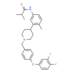 ChemSpider 2D Image | SNAP-94847 | C29H32F2N2O2