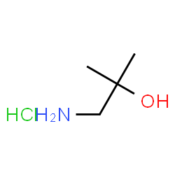 ChemSpider 2D Image | 1-AMINO-2-METHYL-PROPAN-2-OL HCL | C4H12ClNO