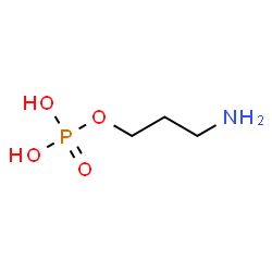 ChemSpider 2D Image | AMINOPROPYL DIHYDROGEN PHOSPHATE | C3H10NO4P