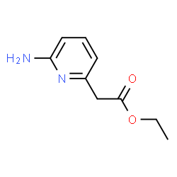 ChemSpider 2D Image | Ethyl (6-amino-2-pyridinyl)acetate | C9H12N2O2