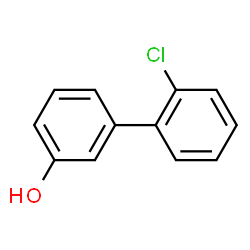 ChemSpider 2D Image | 2'-Chloro-3-biphenylol | C12H9ClO
