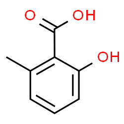ChemSpider 2D Image | 6-Methylsalicylic acid | C8H8O3