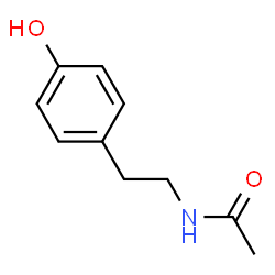 ChemSpider 2D Image | N-Acetyltyramine | C10H13NO2