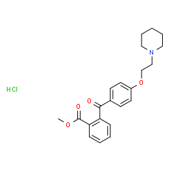 ChemSpider 2D Image | PITOFENONE HCL | C22H26ClNO4