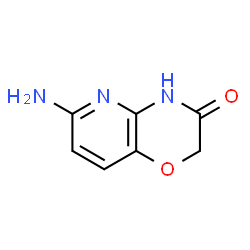 ChemSpider 2D Image | 6-Amino-2H-pyrido[3,2-b][1,4]oxazin-3(4H)-one | C7H7N3O2