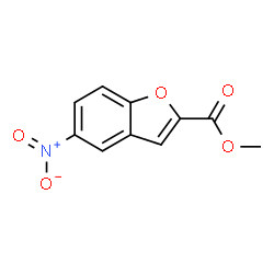 ChemSpider 2D Image | Methyl 5-nitrobenzofuran-2-carboxylate | C10H7NO5