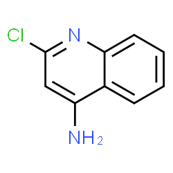 ChemSpider 2D Image | 2-Chloro-4-quinolinamine | C9H7ClN2