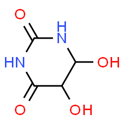 ChemSpider 2D Image | uracil glycol | C4H6N2O4