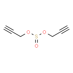 ChemSpider 2D Image | Di-2-propyn-1-yl sulfite | C6H6O3S