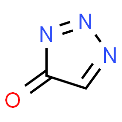 ChemSpider 2D Image | 4H-1,2,3-Triazol-4-one | C2HN3O
