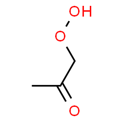 ChemSpider 2D Image | 1-Hydroperoxyacetone | C3H6O3