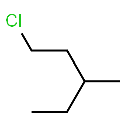 ChemSpider 2D Image | 1-Chloro-3-methylpentane | C6H13Cl