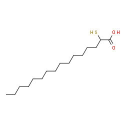 ChemSpider 2D Image | mercaptohexadecanoic acid | C16H32O2S