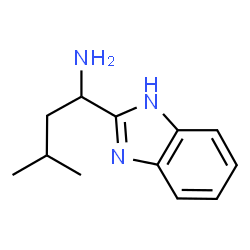 ChemSpider 2D Image | 1-(1H-Benzimidazol-2-yl)-3-methyl-1-butanamine | C12H17N3