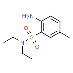 ChemSpider 2D Image | 2-Amino-N,N-diethyl-5-methylbenzenesulfonamide | C11H18N2O2S