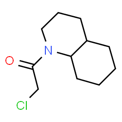ChemSpider 2D Image | 1-(chloroacetyl)decahydroquinoline | C11H18ClNO