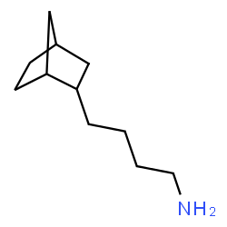 ChemSpider 2D Image | 4-bicyclo[2.2.1]hept-2-ylbutan-1-amine | C11H21N