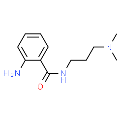 ChemSpider 2D Image | 2-Amino-N-[3-(dimethylamino)propyl]benzamide | C12H19N3O