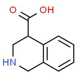 ChemSpider 2D Image | 1,2,3,4-Tetrahydro-4-isoquinolinecarboxylic acid | C10H11NO2