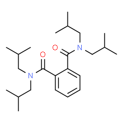 ChemSpider 2D Image | N,N,N',N'-Tetraisobutylphthalamide | C24H40N2O2