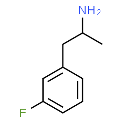 ChemSpider 2D Image | 3-fluoroamphetamine | C9H12FN